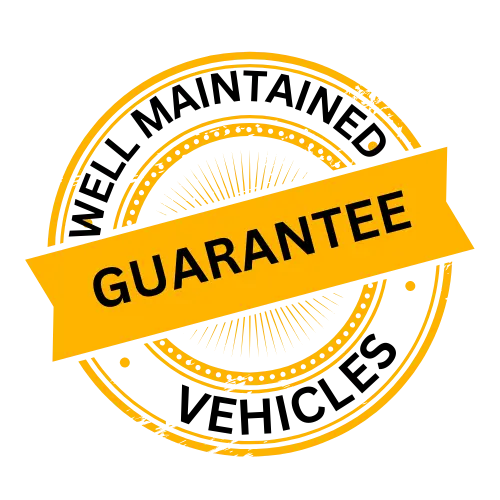 Well-maintained vehicles guarantee badge